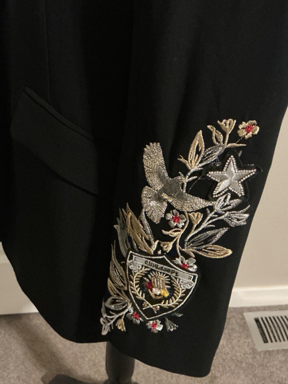 Cinq a Sept Cheyenne Patch Blazer - Picture 2 of 12